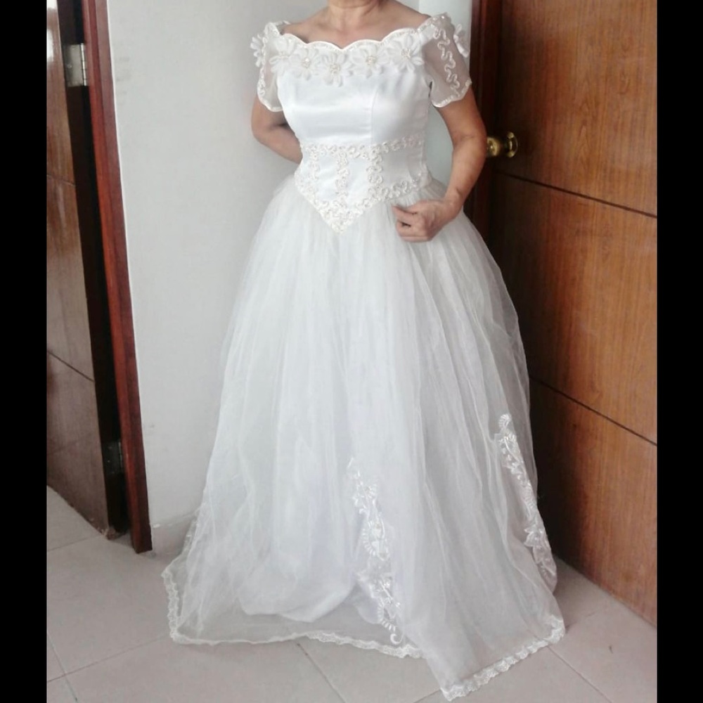 White Long Dress